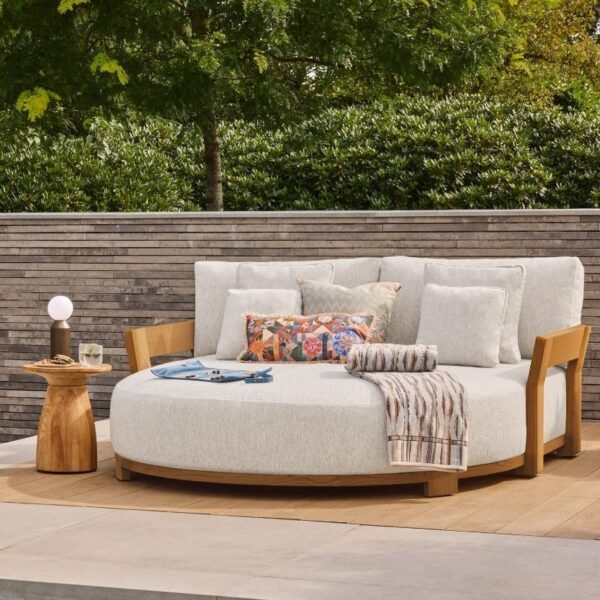 SUNS Vento dnevna postelja - tikovina