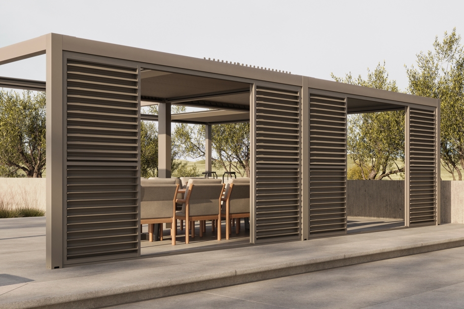 SUNS Luxe aluminijaste drsne stene - slika 2