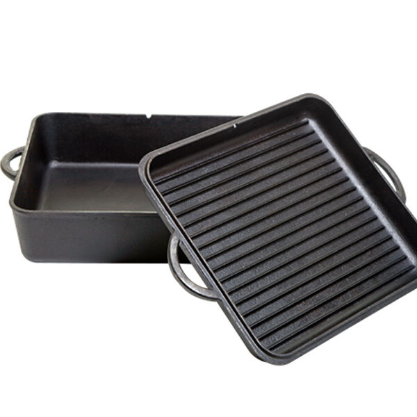 Camp Chef Pravokotna litoželezna ponev