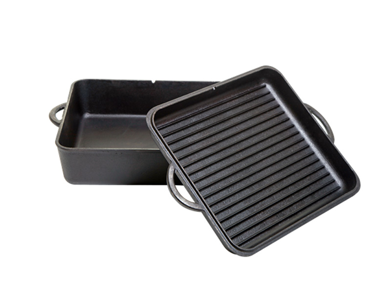 Camp Chef Pravokotna litoželezna ponev