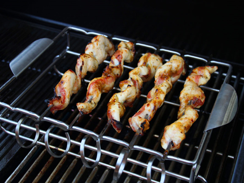 Grandhall Set za kebab in rebra s 6 nabodali - slika 2