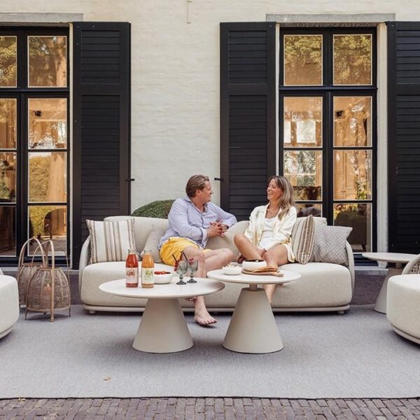 Gescova Amora vrtna zofa – aluminij