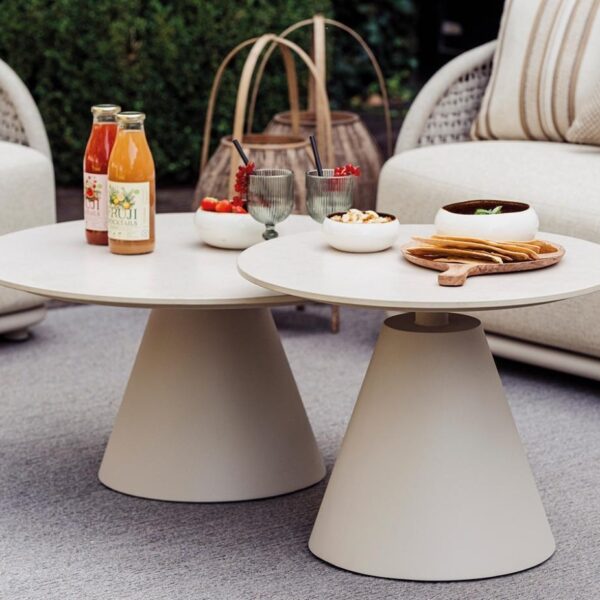 Alternative view of Gescova Amora vrtna zofa – aluminij