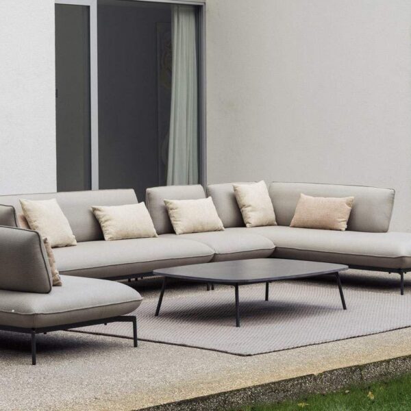 Gescova Todo vrtna sedežna garnitura – aluminij