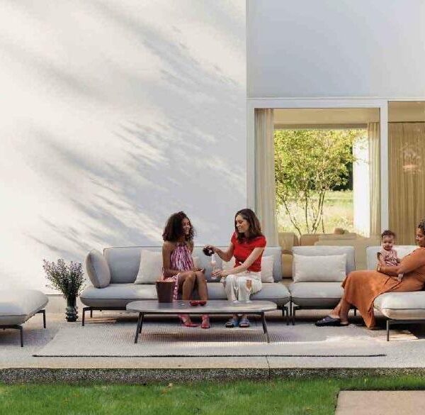 Alternative view of Gescova Todo vrtna sedežna garnitura – aluminij