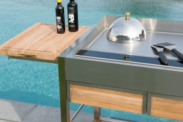 Indukcijska plošča v letni kuhinji | Uporaba in prednosti