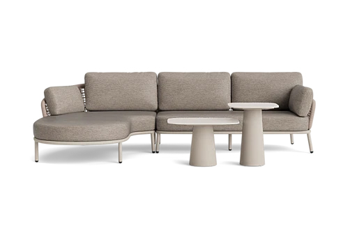 Alternative view of LIFE Barcelona Organic vrtna sedežna garnitura