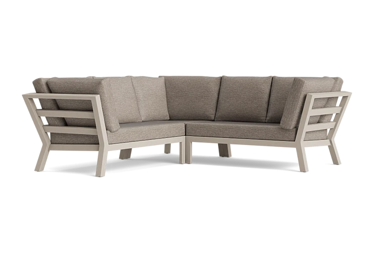 LIFE Timber vrtna sedežna garnitura - aluminij - slika 2