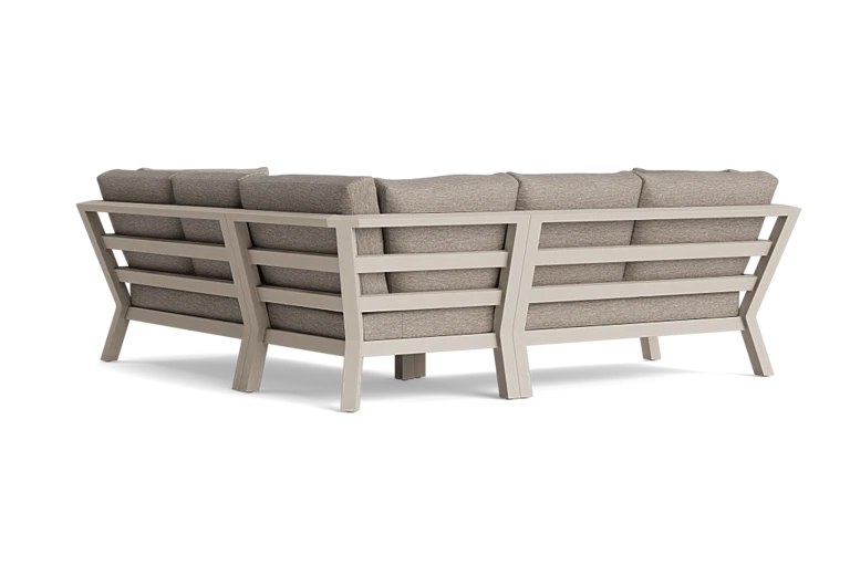 LIFE Timber vrtna sedežna garnitura - aluminij - slika 3