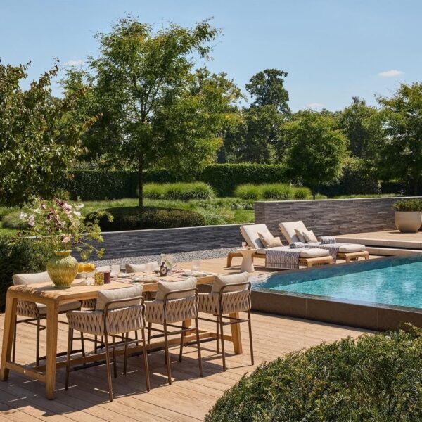 SUNS Basta ležalnik – tikovina