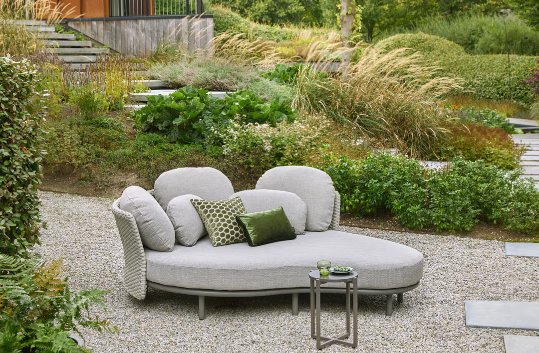 APPLEBEE Chill Out dnevna postelja - aluminij Taupe - slika 4